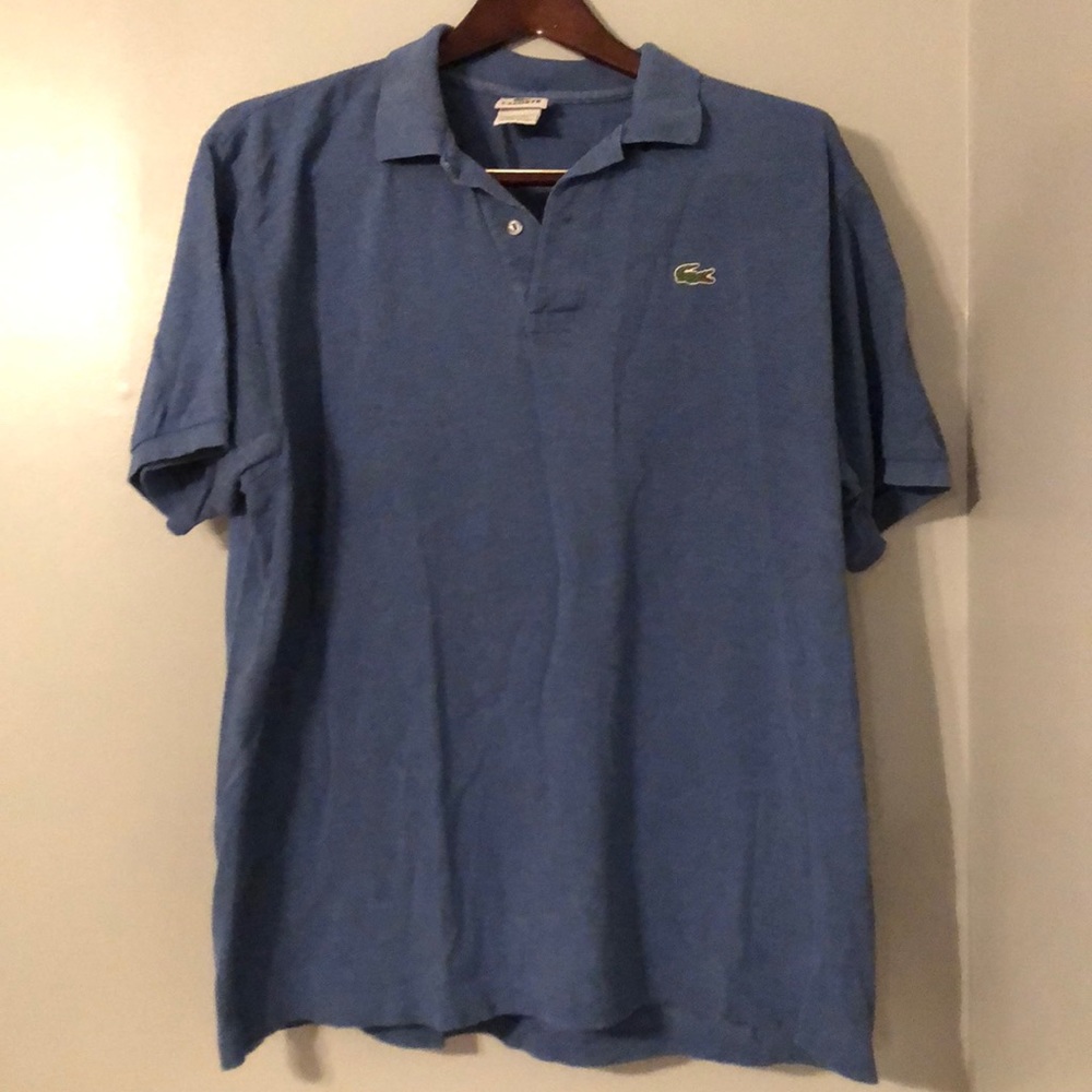 Blue Lacoste Polo